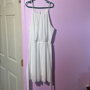 White summer dress